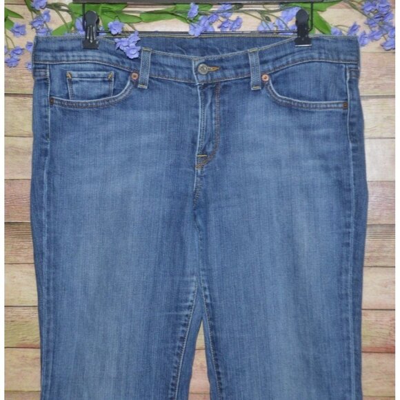 Lucky Brand Jeans Womens 18 Regular Zoe Boot Cut Wide Leg Denim - Picture 2 of 12